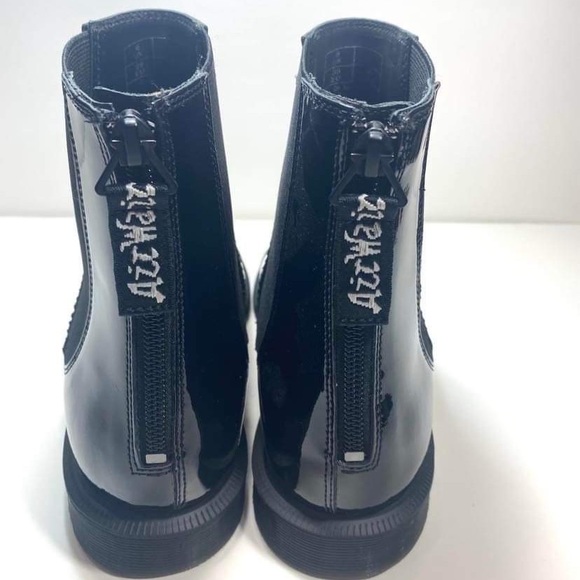 Dr.Martens Zillow Black Glossy Patent Leather Boors - Picture 7 of 14